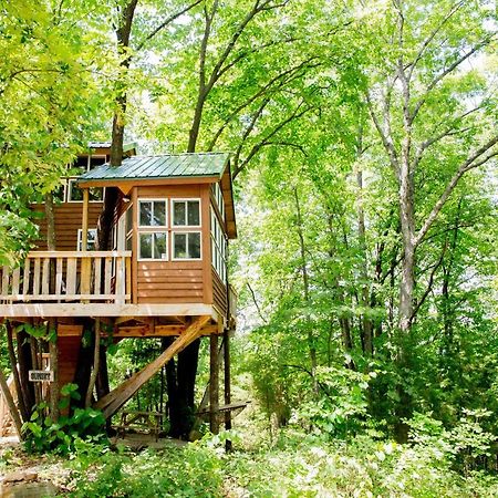The Cottage Treehouses Hermann Exterior foto