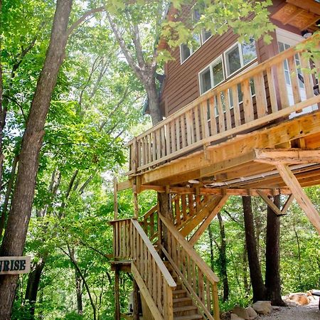 The Cottage Treehouses Hermann Exterior foto